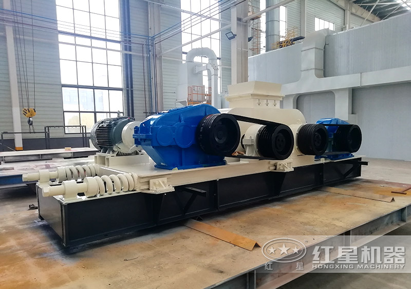 小型液壓對輥破碎機常用型號及價格，提供現(xiàn)場視頻